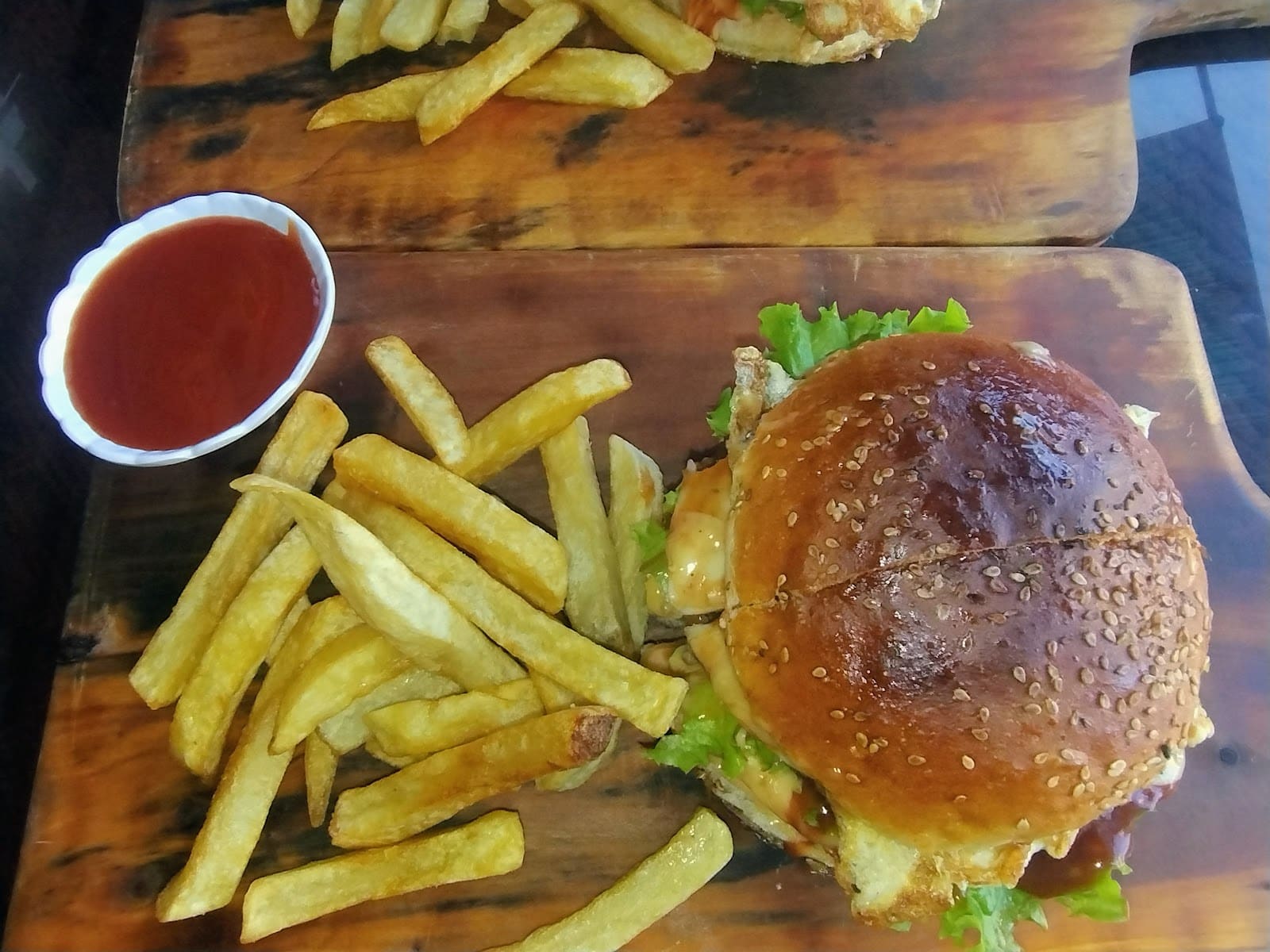 Special Burger at YO Burger
